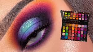 colourful halo eye makeup tutorial