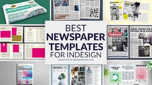 best newspaper templates for indesign