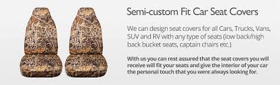 Camouflage Print Seat Covers For Cars
