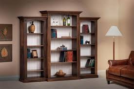 3 Piece Solid Wood Bookcase Wall Unit