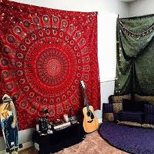 Red Love Tapestry Tapestry Bedroom