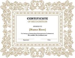 ✓ free for commercial use ✓ high quality images. Certificate Of Recognition Template Hloom