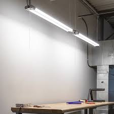 40w Linkable Led Shop Light Garage Light W Pull Chain 4 250 Lumens 3 7ft 4000k Super Bright Leds