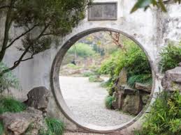 Add A Moon Gate Arch To Your Garden For