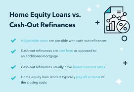 home equity loan vs cash out refinance