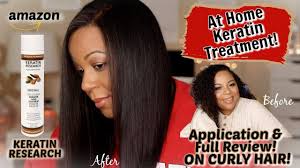 my first keratin treatment at home