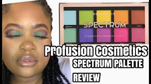 profusion spectrum palette review you