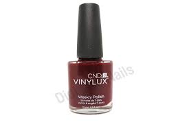 cnd vinylux weekly nail polish oxblood