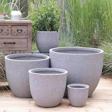 glazed pottery large plant pots for