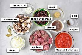 easy venison stew recipes from a pantry