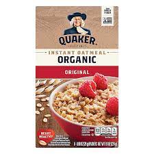 quaker select starts organic instant