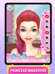 princess makeup and dress up on the app