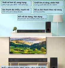 ÂM THANH CỰC HAY] Loa soundbar LG SNH5 công suất 600W âm thanh vòm màu đen  chính hãng, loa thanh LG, dàn âm thanh, Vua Phụ Kiện TV
