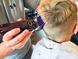 cutting kids hair with clippers