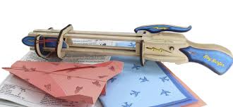Here's how to build an electric paper plane launcher. Sky Surfer Paper Airplane Launcher Science And Nature