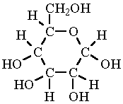 glucose formula structure