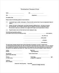 But you can ask them to give you either: Free 11 Employee Clearance Forms In Ms Word