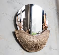 Rounded Mirror Funky Mirrors Rustic