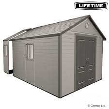 It is particularly one of the most widely known brands in the market. Lifetime 11x16 Plastic Apex Shed