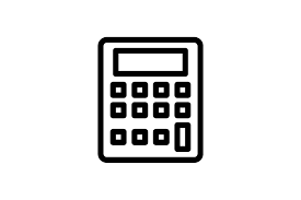 Or edit the images you need right here. Black Calculator Icon Graphic By Ahlangraphic Creative Fabrica