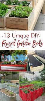 13 unique diy raised garden beds