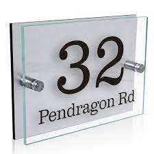 Personalised House Numbers Plaques