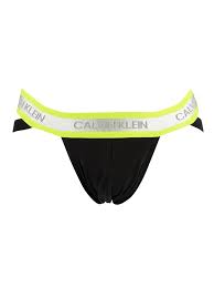 Calvin Klein Limited Edition Jock Strap Black Caution Tape
