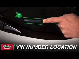 what is my vehicle s vin number and