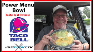 taco bell power menu bowl taste test
