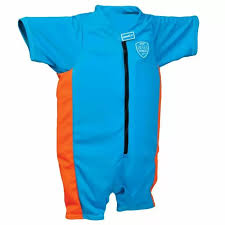 SPEEDO Sea Squad Blue/Orange bērnu peldošais kostīms no...
