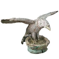 antique french concrete eagle at 1stdibs