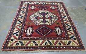 kazak style chinese rug in rare 6 x 8