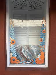 Seasonal Front Window Painting