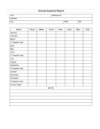 Account Report Template
