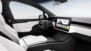 tesla model x updated with new interior