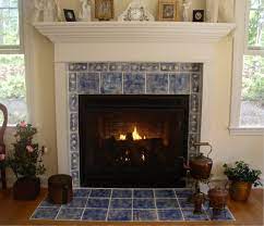 Fireplace Surround Custom Tile Work By