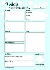 Free Printable Daily Tasks Page For Planners To Honey Do
