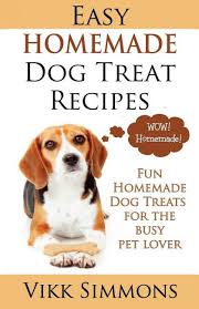 homemade dog treat recipes