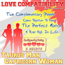 Taurus Man And Capricorn Woman Love Compatibility Sunsigns Org