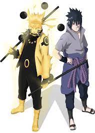 Power Of The Six Paths Sasuke Rinnegan - Naruto And Sasuke Png Transparent  PNG - Free Download on TPNG.net