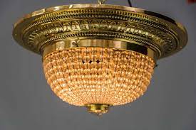 Art Deco Ceiling Lamp With Small Cut
