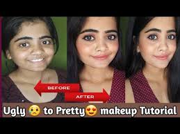 ugly to pretty makeup tutorial no