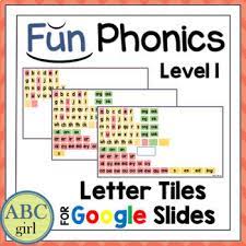 We did not find results for: Fun Phonics Level 1 Distance Learning Letter Tiles For Google Slides