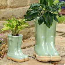 Novelty Wellington Boots Flower Pot
