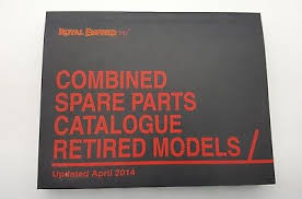 combined spare parts catalogue retired
