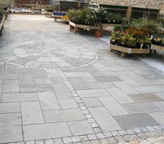Grey Stone Paving Tiles Thickness 25