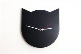 Black Wall Clock Diy Clock Wall