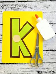 letter k craft for pre k is for