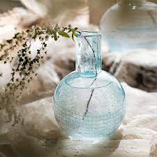 Textured Glass Vase Apollobox