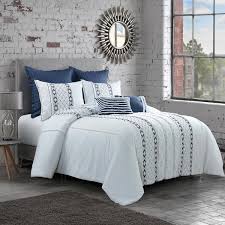 White Cotton King Comforter Set